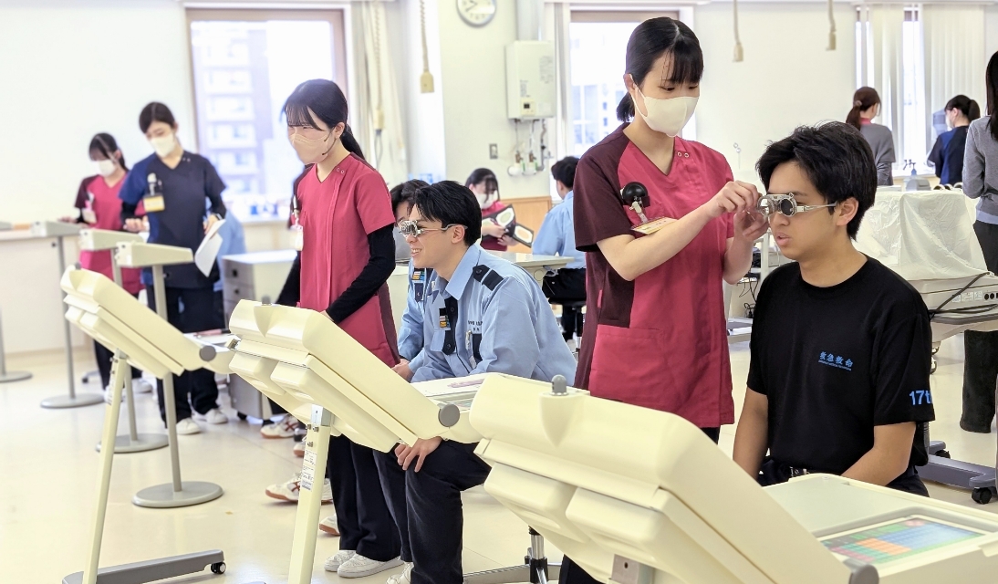 視能訓練士の専門学校は吉田学園医療歯科専門学校（北海道・札幌）